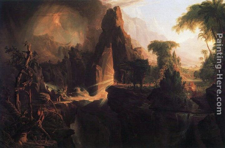 Thomas Cole Expulsion from the Garden of Eden